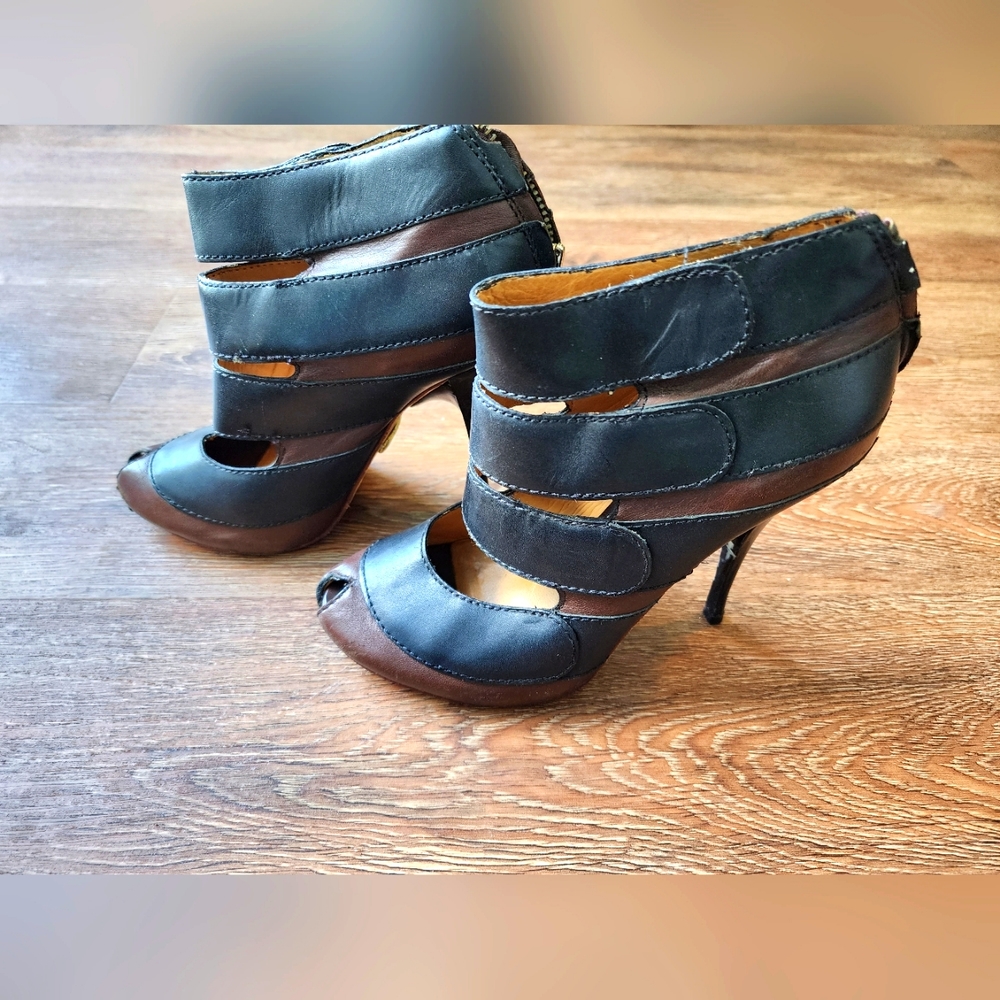 LAMB bootie ankle high heels